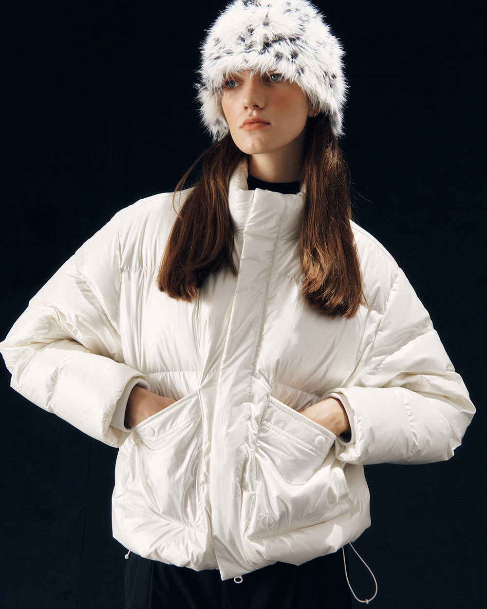 Current Hood Short Puffer Jacket