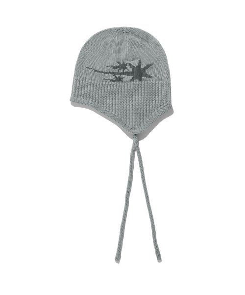 [ Pre-order ] 3 Stars Logo Earcap Beanie