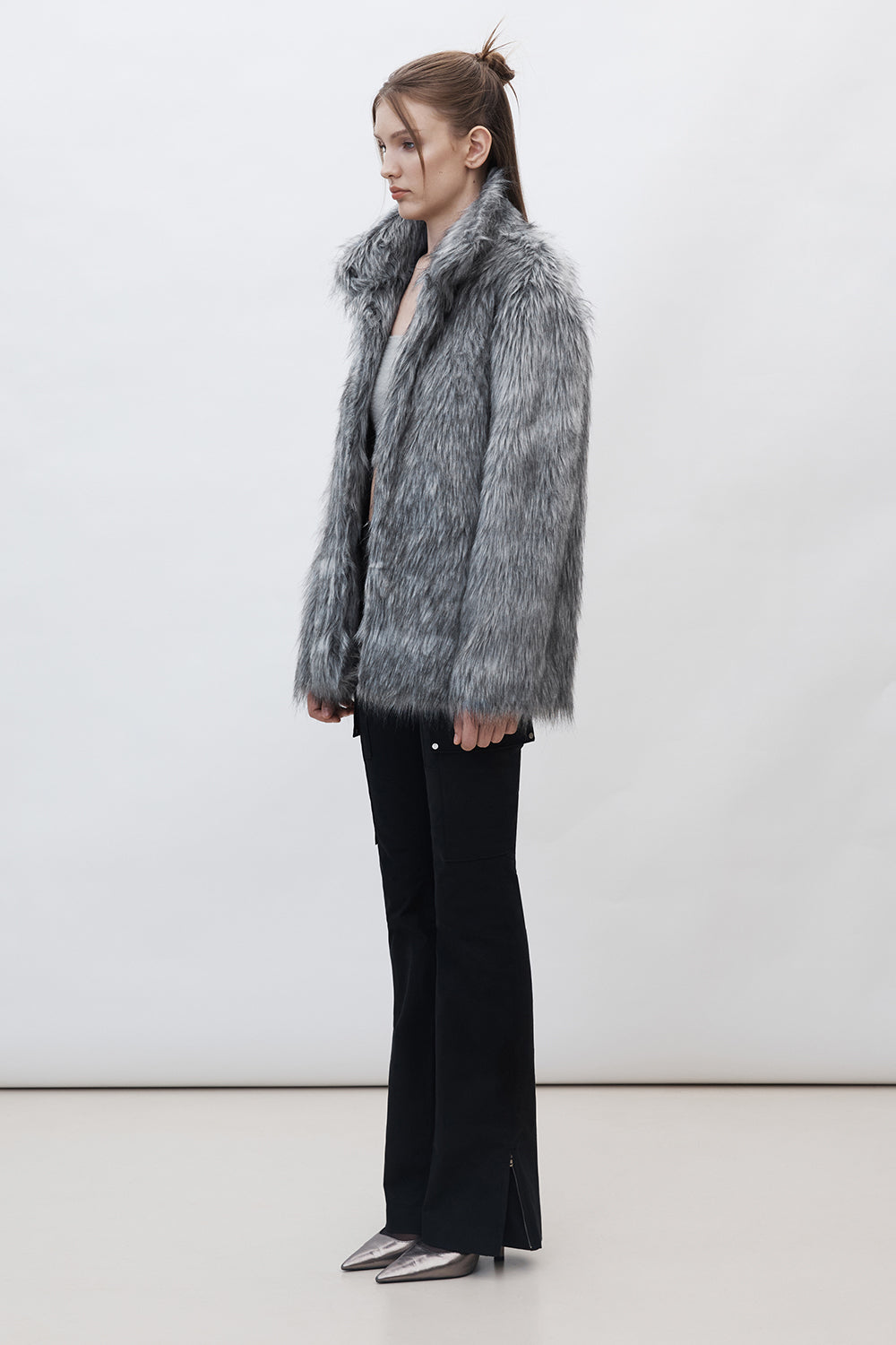 Current Heavy Mix Fur Jacket