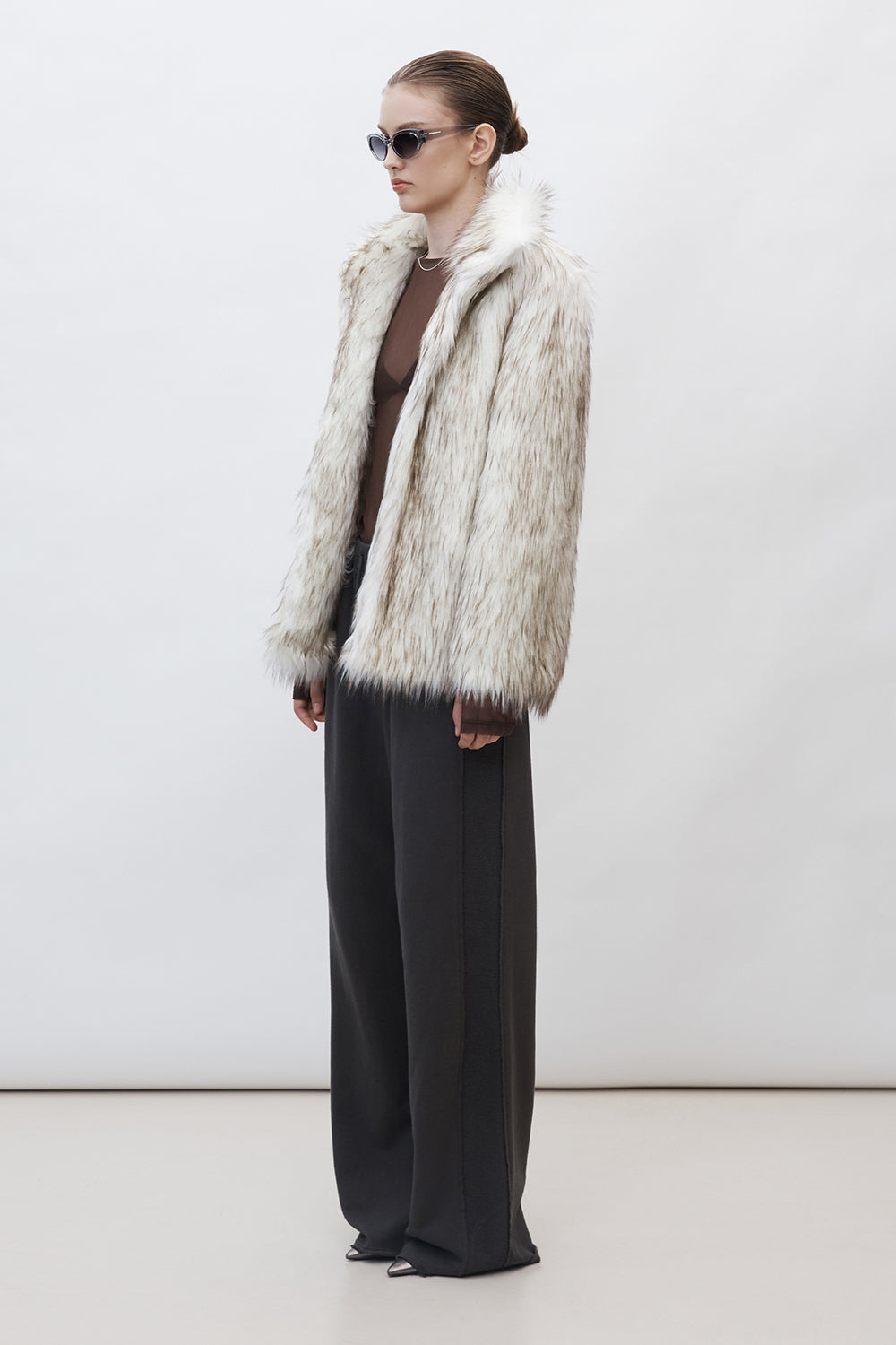 Current Heavy Mix Fur Jacket