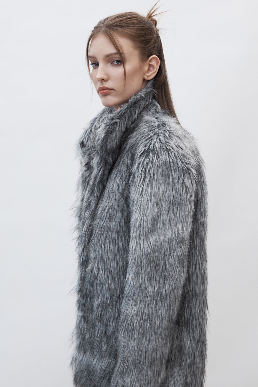 Current Heavy Mix Fur Jacket