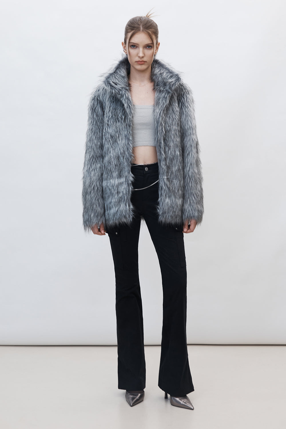 Current Heavy Mix Fur Jacket
