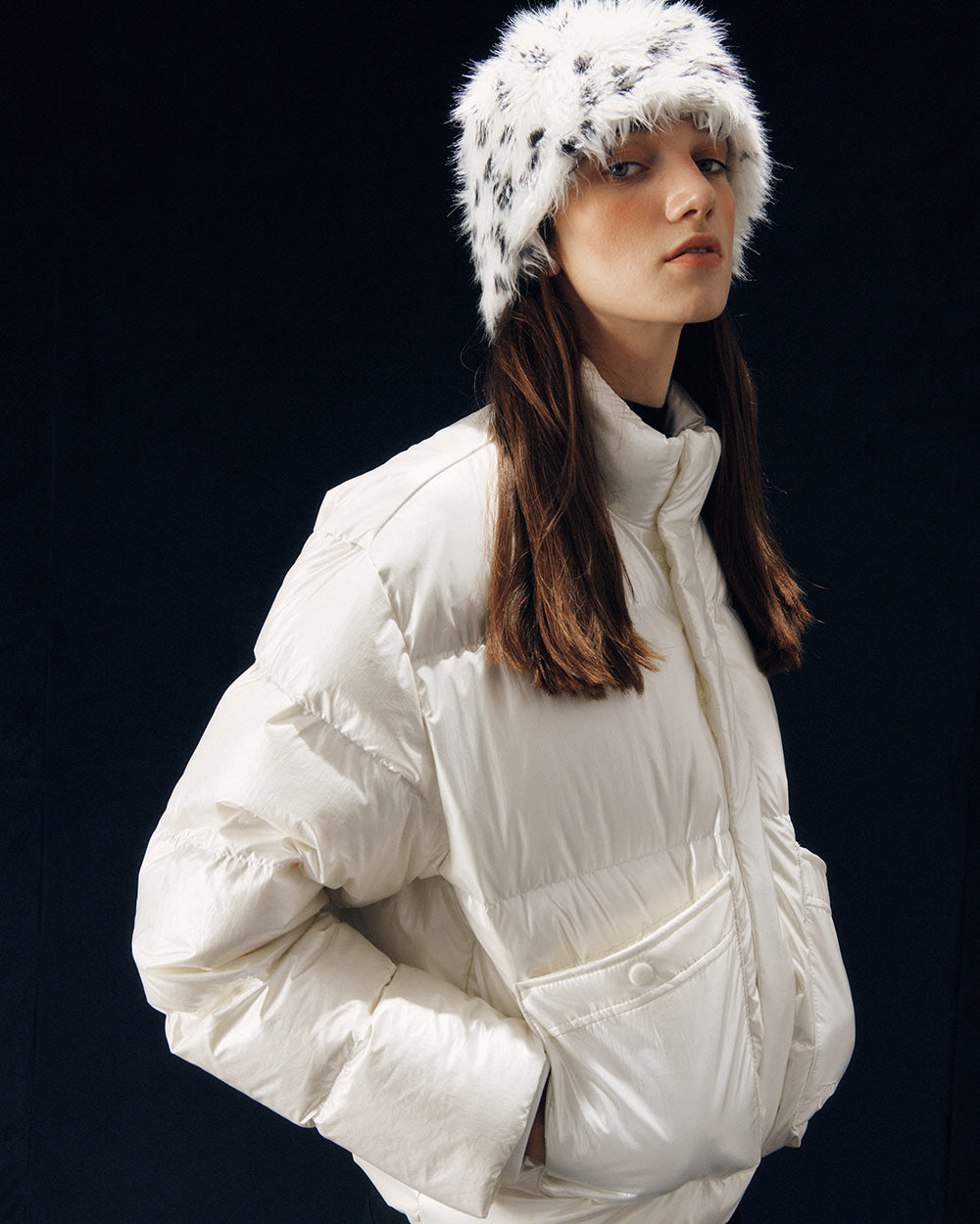 Current Hood Short Puffer Jacket