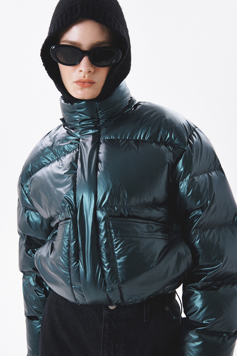 Current Hood Short Puffer Jacket