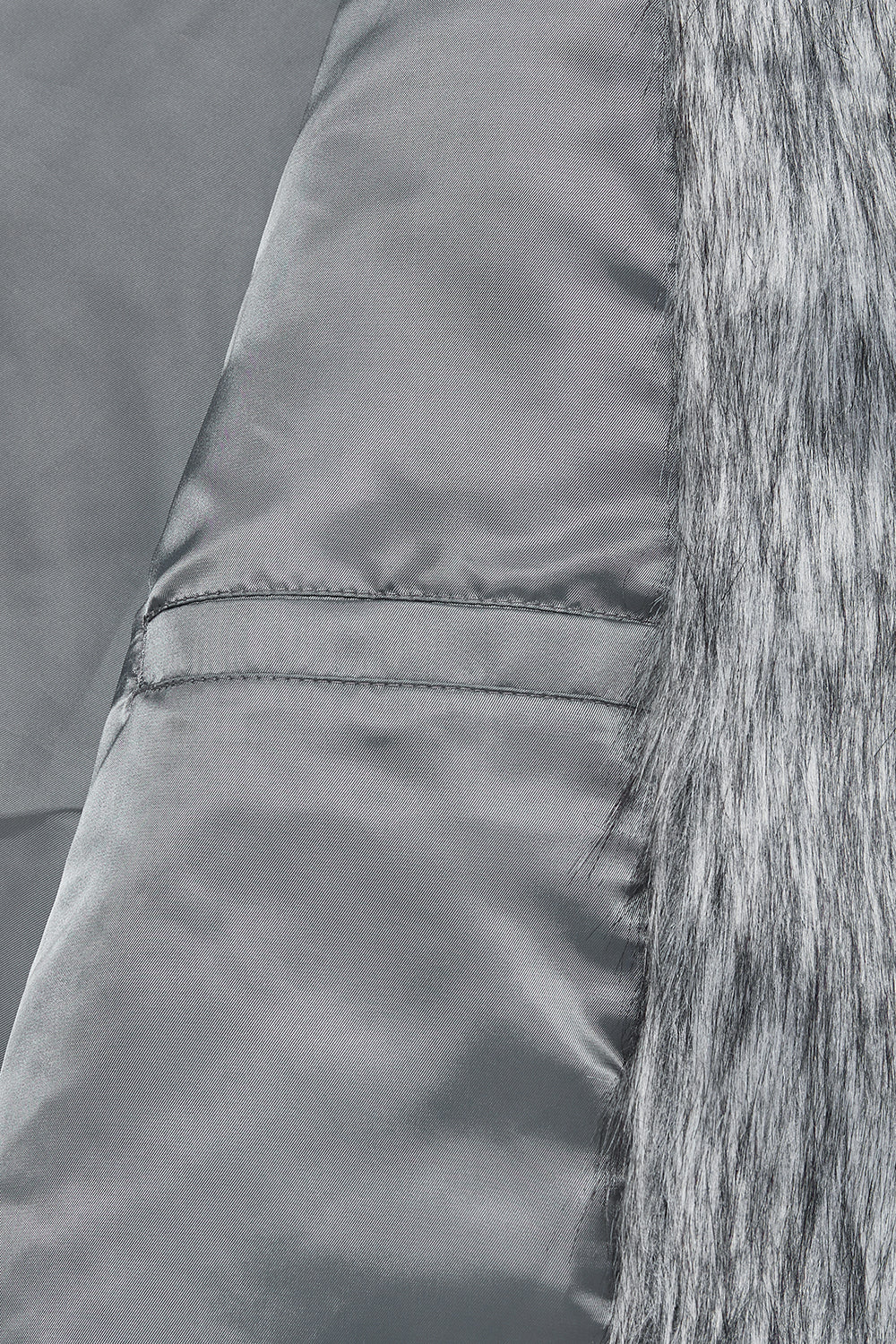 Current Heavy Mix Fur Jacket