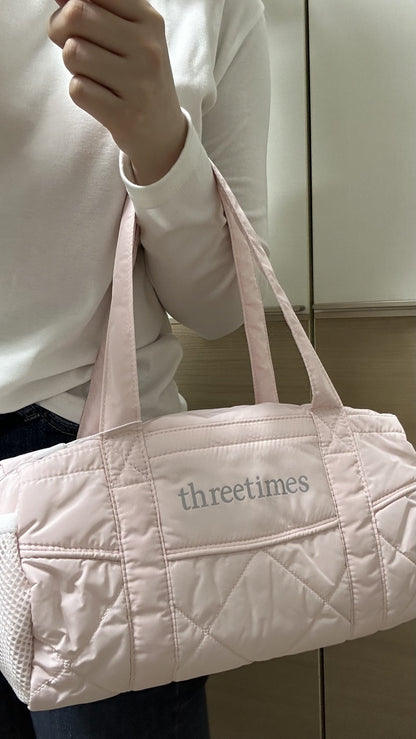 [ Joy同款 - 現貨 ] Threetimes🤍Bebe sport bag🎀