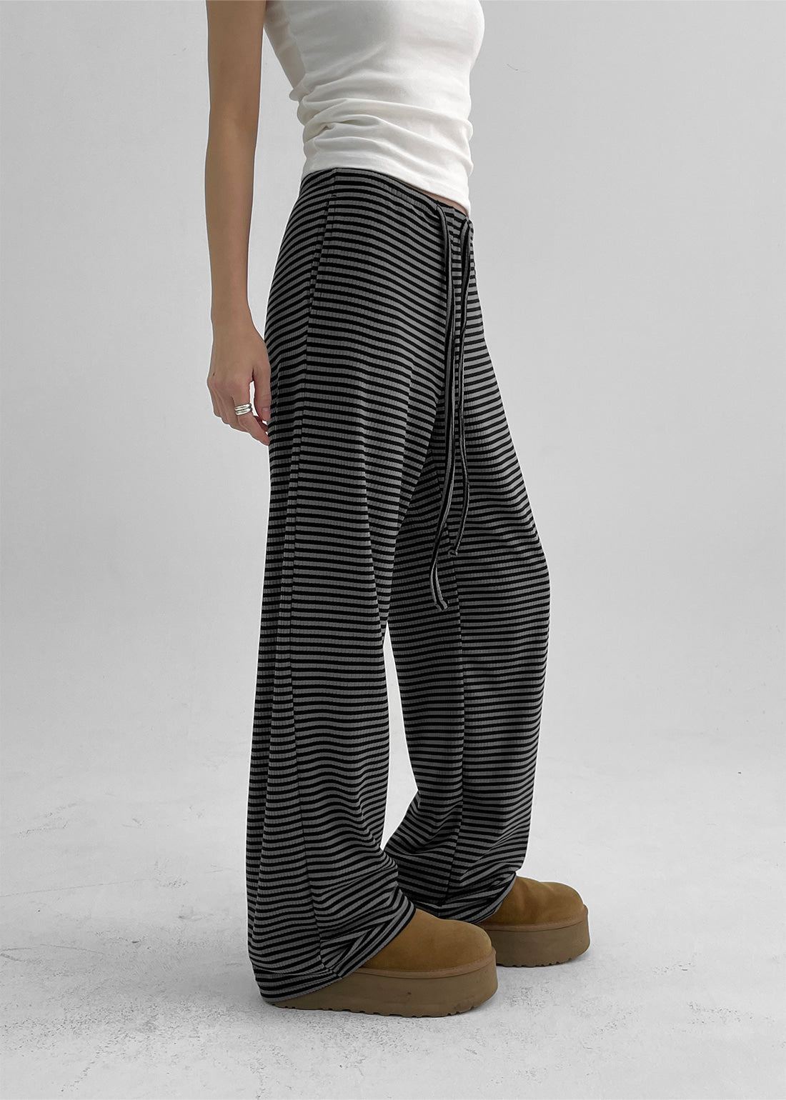 [ 店主推薦 ] Blackup Made Kirid Gimo Stripe Banding Pants