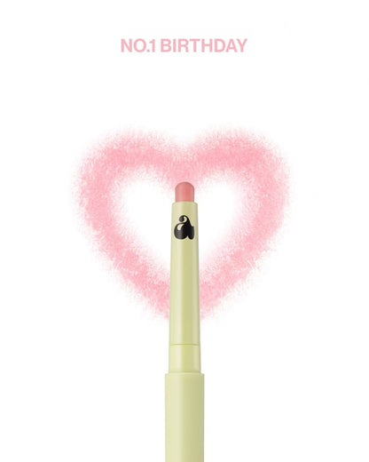 [ 店主自留 - 清貨 ] Unleashia 🥥 純素🌱 奶油慕斯順滑多用筆 Oh! Happy Day Lip Pencil