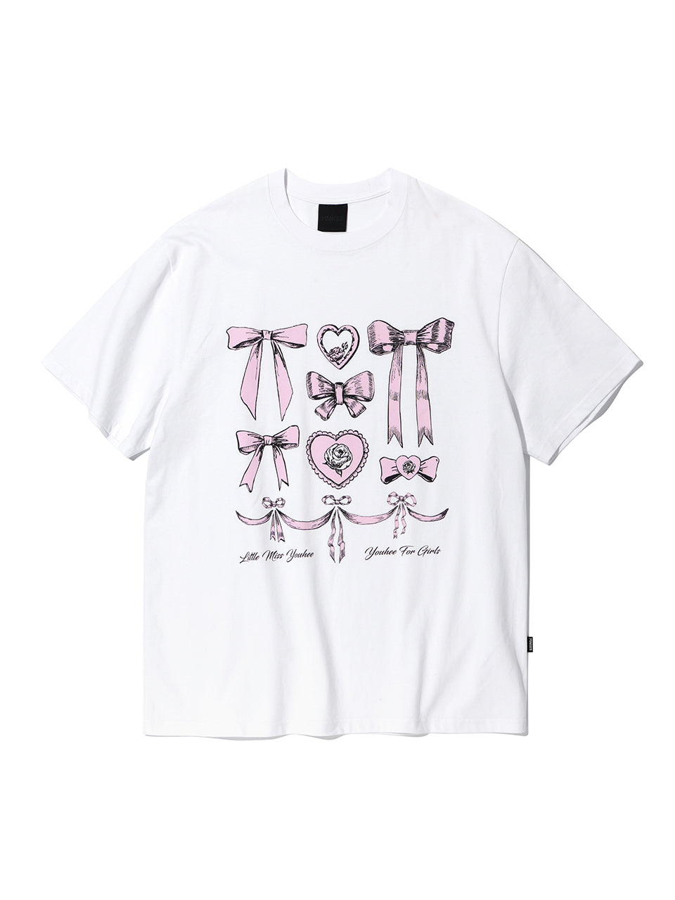 [ Joy同款 Pre-order ] Ribbon Graphic T-shirts White