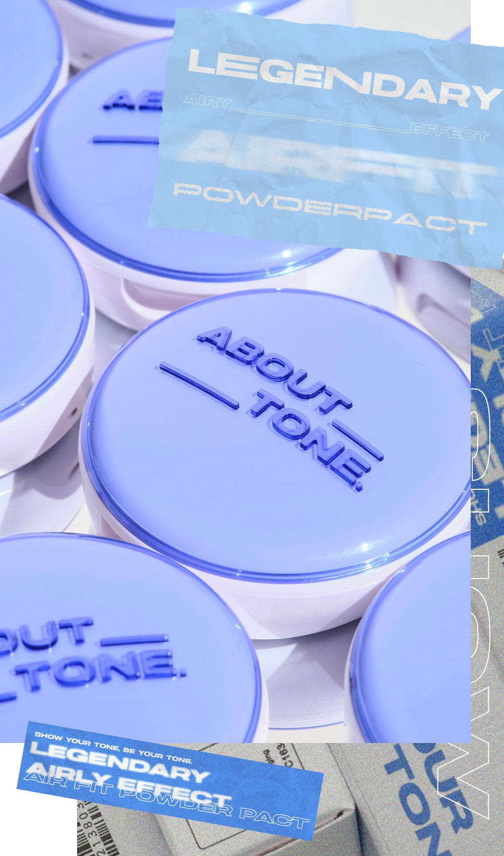 [ 現貨 ] About Tone Air Fit Powder Pact