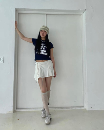 [ Joy,Karina 同款 Pre-order ] Lettering T-shirt