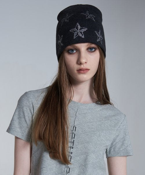 [ Pre-order ] Star Crystal Cubic Beanie