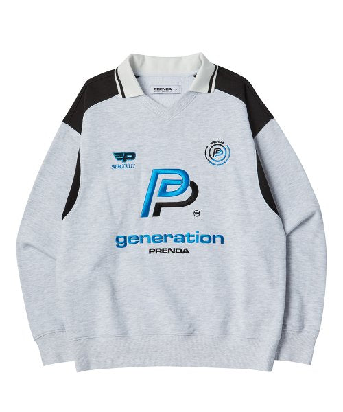 [ Pre-order ] Generation PP Collared Sweatshirt