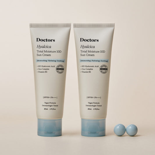 [ Pre-order ] Doctors💧B5鎮靜水感保濕防曬 Hyalcia Total Moisture 10D Sun Cream SPF50+PA++++