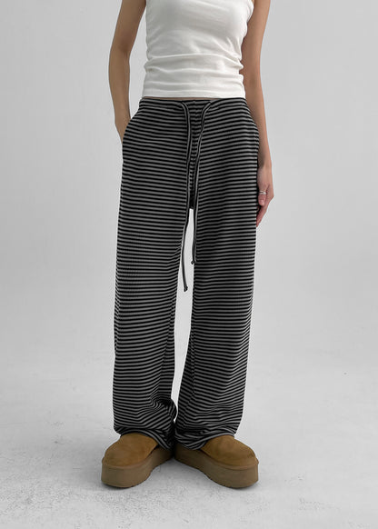 [ 店主推薦 ] Blackup Made Kirid Gimo Stripe Banding Pants