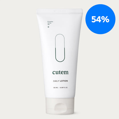 [ 🆕 現貨 ] 🇰🇷韓國皮膚科 Cutem 神經酰胺鎮靜修復保濕乳液 Daily Lotion 180ml