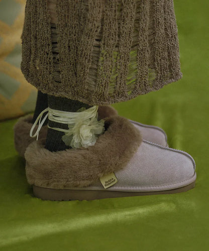 [ 新版 Pre-order ] Rockfish New Original Winter Fur Mules