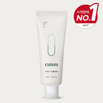 [ 🆕 現貨 ] 🇰🇷韓國皮膚科 Cutem 舒緩修復屏障高保濕面霜 Daily Cream 75ml