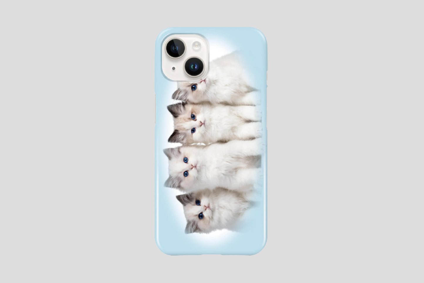 [ Pre-order ] Twin Pink Kitty Phone Case