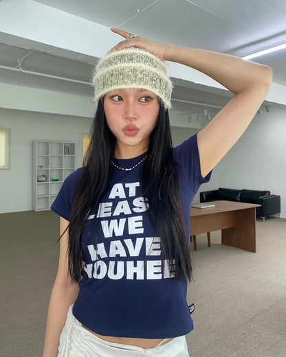 [ Joy,Karina 同款 Pre-order ] Lettering T-shirt