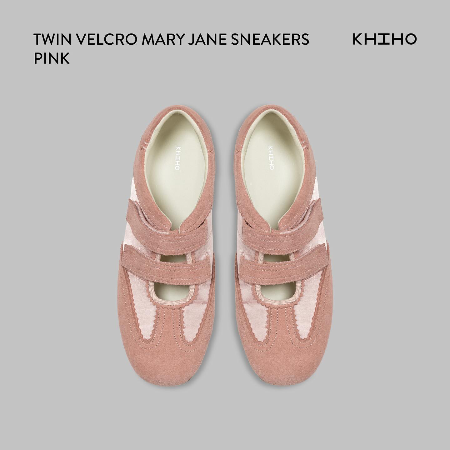 [ 🆕 Pre-order ] Twin Velcro Mary Jane Sneakers