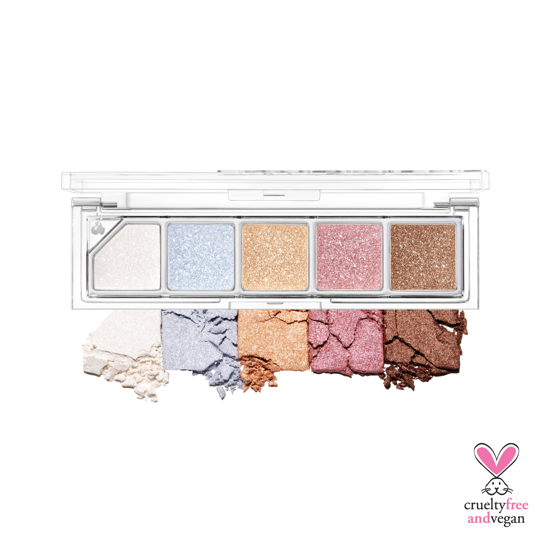 [ 新品推薦 - 清貨價 ] Unleashia 🛁 五色高光盤 Mood Shower Face Palette - ✨Highlighter Version