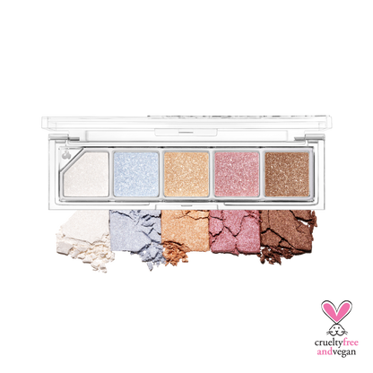 [ 新品推薦 - 清貨價 ] Unleashia 🛁 五色高光盤 Mood Shower Face Palette - ✨Highlighter Version