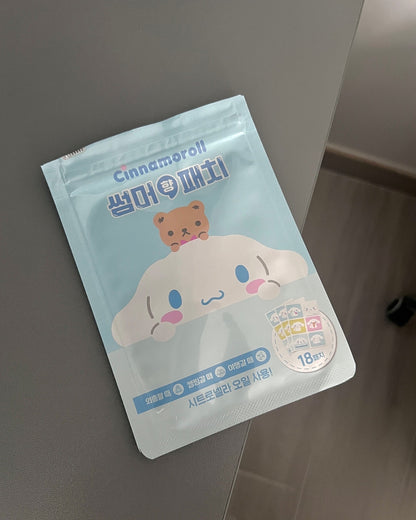 [ 韓國直送🇰🇷現貨 ] Sanrio 正方形兒童防蚊貼 ( 18個入 )
