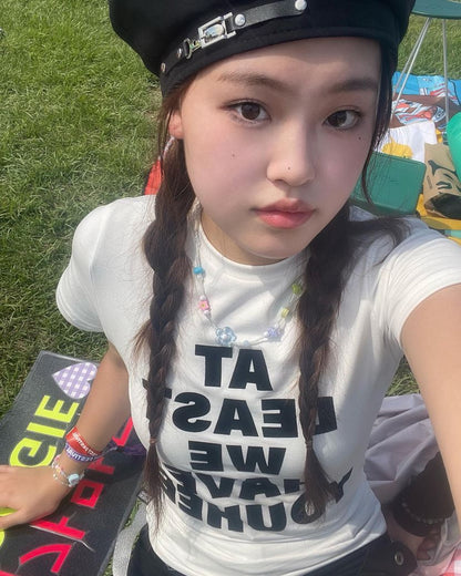 [ Joy,Karina 同款 Pre-order ] Lettering T-shirt