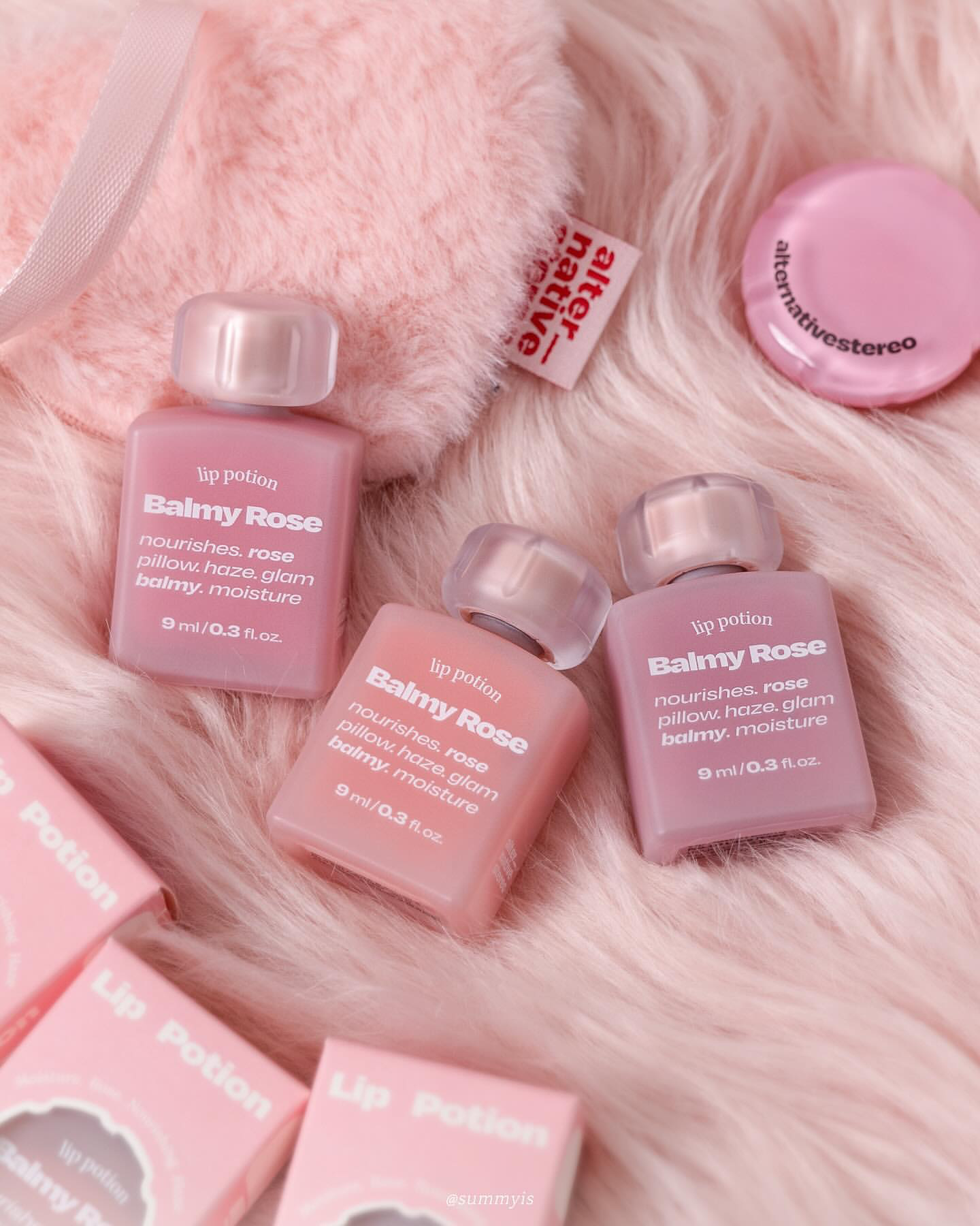 [ Pre-order ] Alternative Stereo Lip Potion Balmy Rose