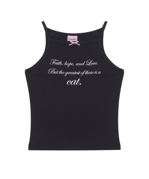 [ Pre-order ] Cat Saying Sleeveless