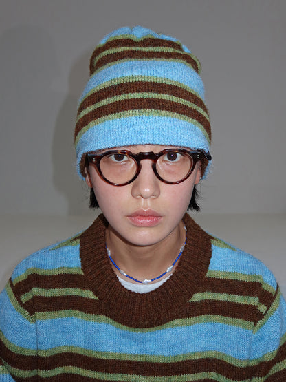 [ 已停產 ] Country Striple Knit Hat