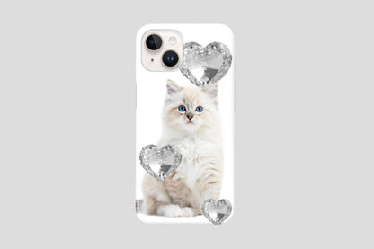 [ Pre-order ] Love Love Kitty Phone Case