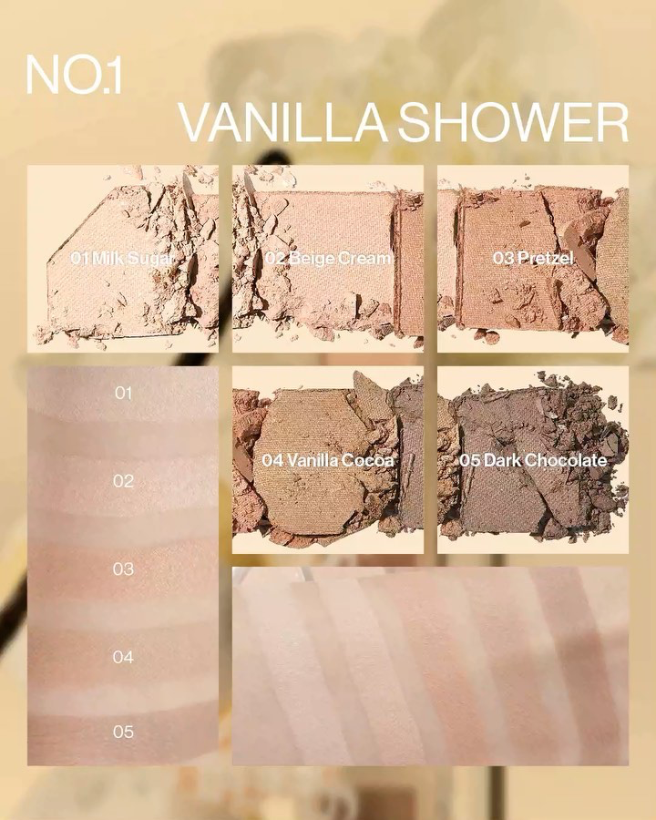 [ 新品推薦 - 清貨 ] Unleashia 🛁 Mood Shower Eye Palette