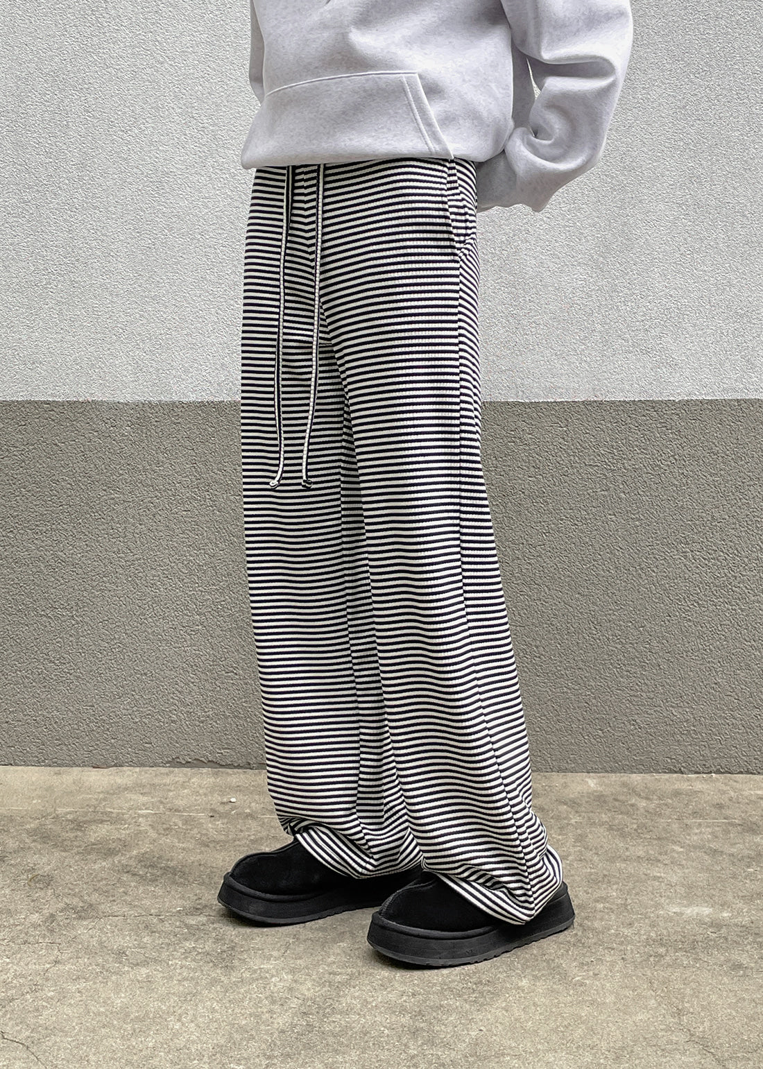 [ 店主推薦 ] Blackup Made Kirid Gimo Stripe Banding Pants