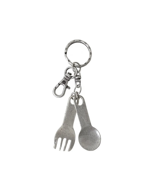 [ Pre-order ] Spoon N Fork Keyring