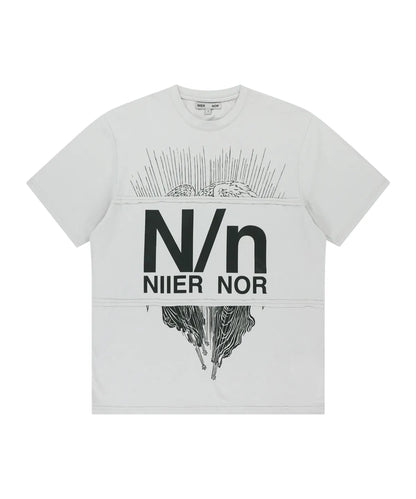 [ Pre-order ] Nier Nor NN Cut Out Tee