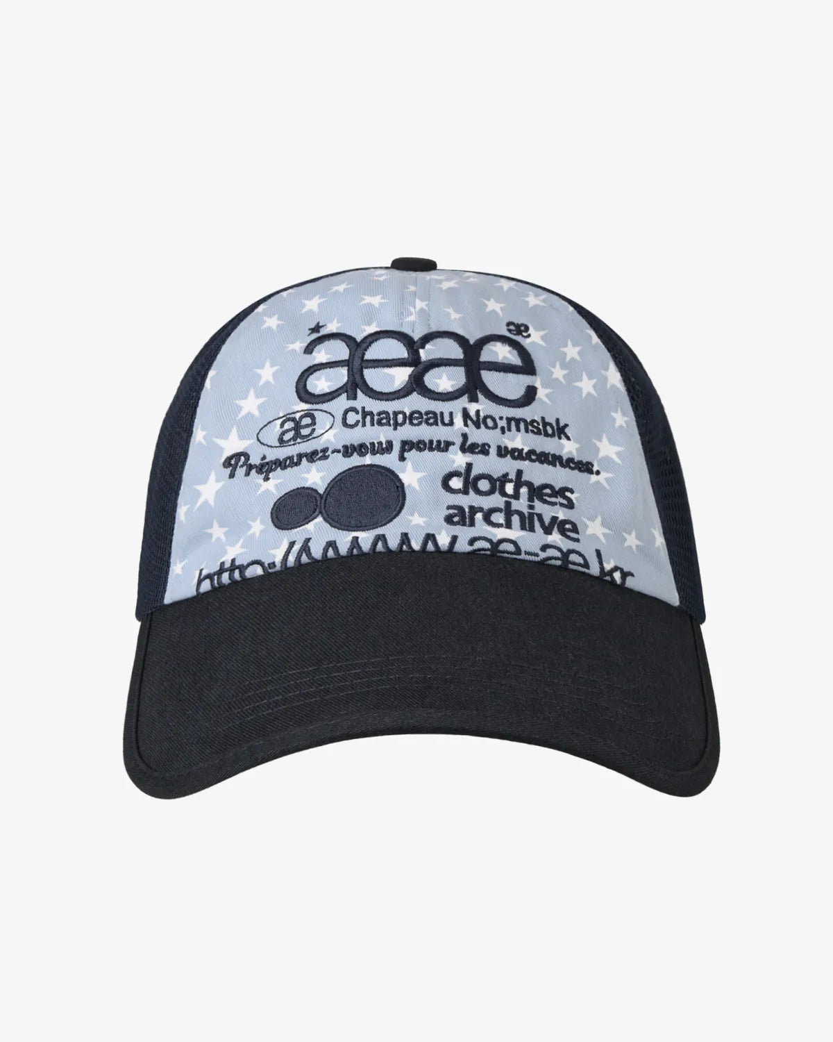 [ Pre-order ] Web Logo Star Mesh Cap