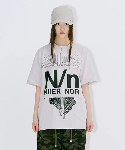 [ Pre-order ] Nier Nor NN Cut Out Tee