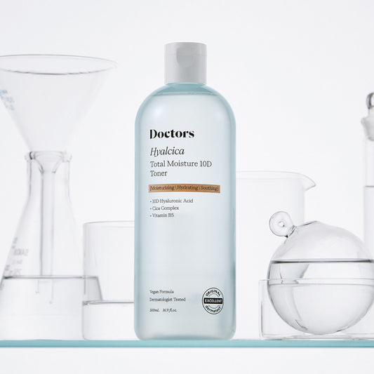 [ 韓國熱賣 - 現貨 ] Doctors💧大容量極致保濕水感爽膚水 Hyalcica Total Moisture 10D Toner 500ml