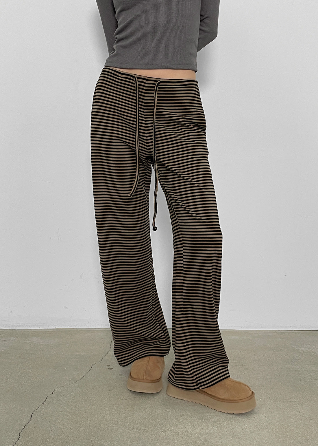 [ 店主推薦 ] Blackup Made Kirid Gimo Stripe Banding Pants