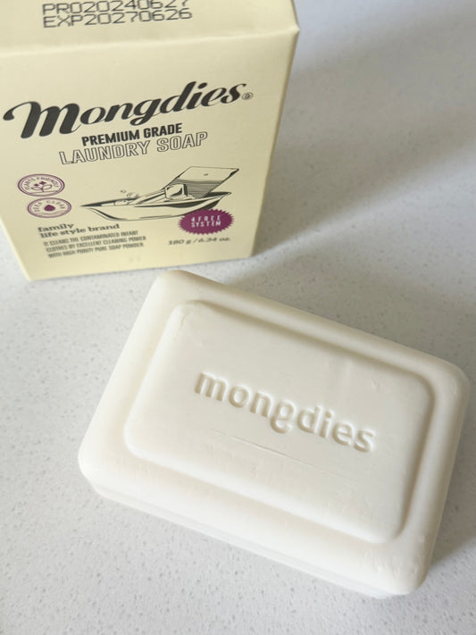 [ 現貨 ] Mongdies 98% 兒童洗衣溫和去污番梘 180g