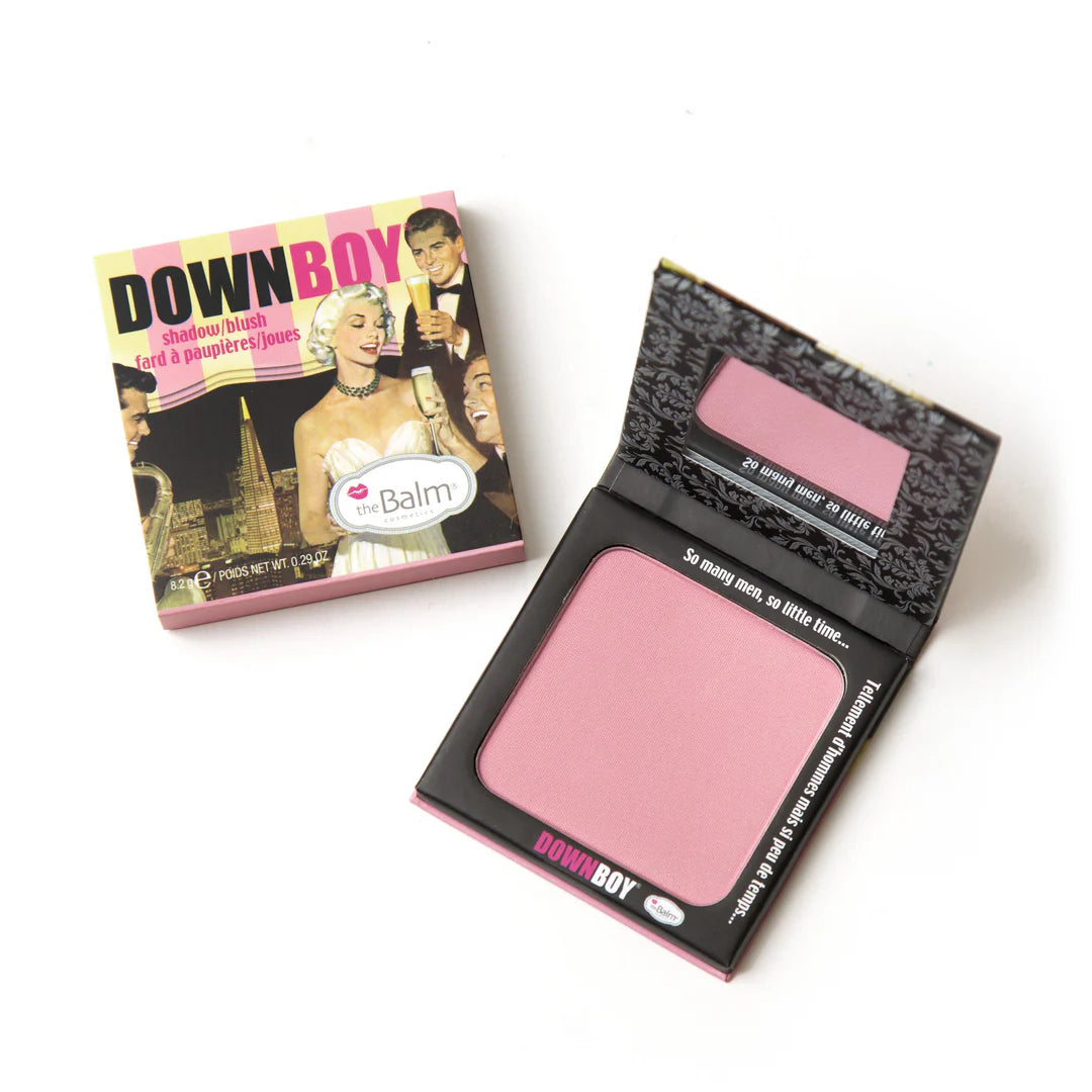 [ LZBF 現貨 ] The Balm Shadow/Blush - DownBoy ( 好顯色！好純正嘅粉紅色 )