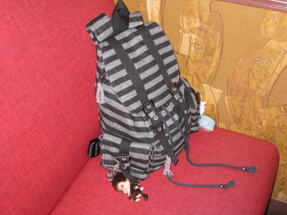 [ NJZ 同款 ] Wool Stripe Backpack