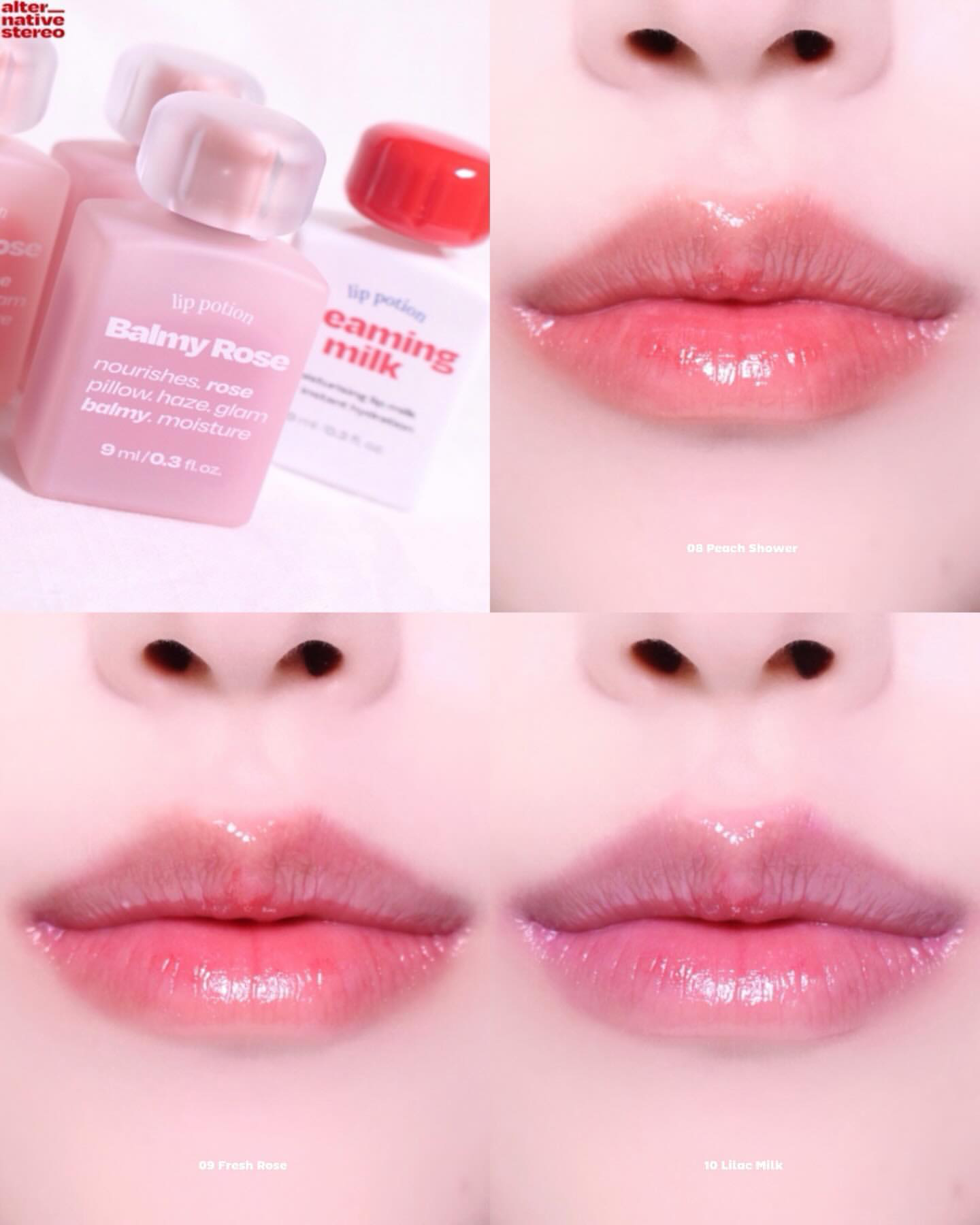 [ Pre-order ] Alternative Stereo Lip Potion Balmy Rose