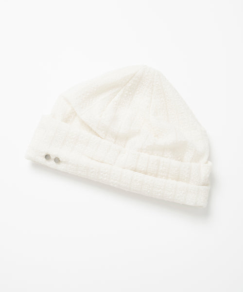 [ Pre-order ] Millo Archive Symbol Lace Beanie