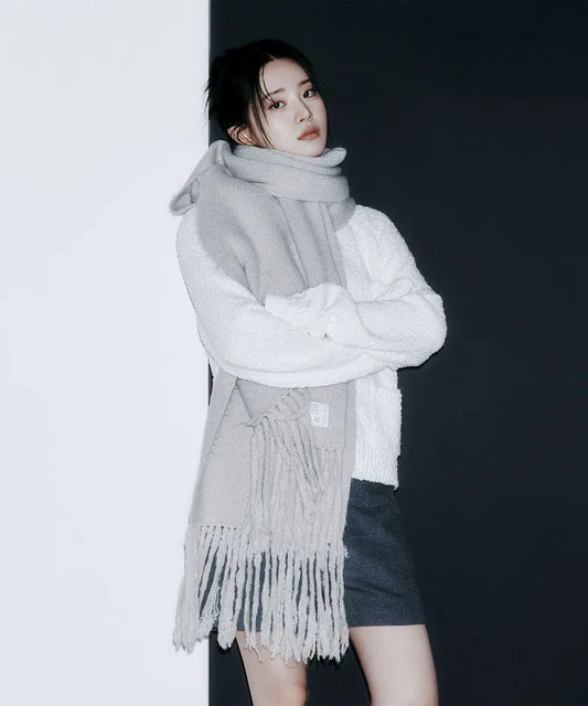 [ Pre-order ] Mongdol Heavy Wool Knit Muffler - 5 colour