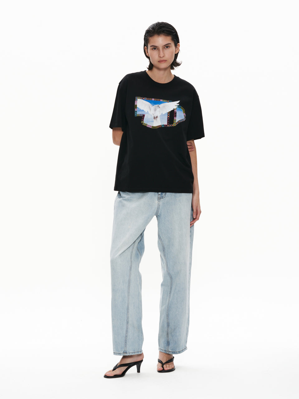[ Pre-order ] Oversized Pigeon Half Sleeve
