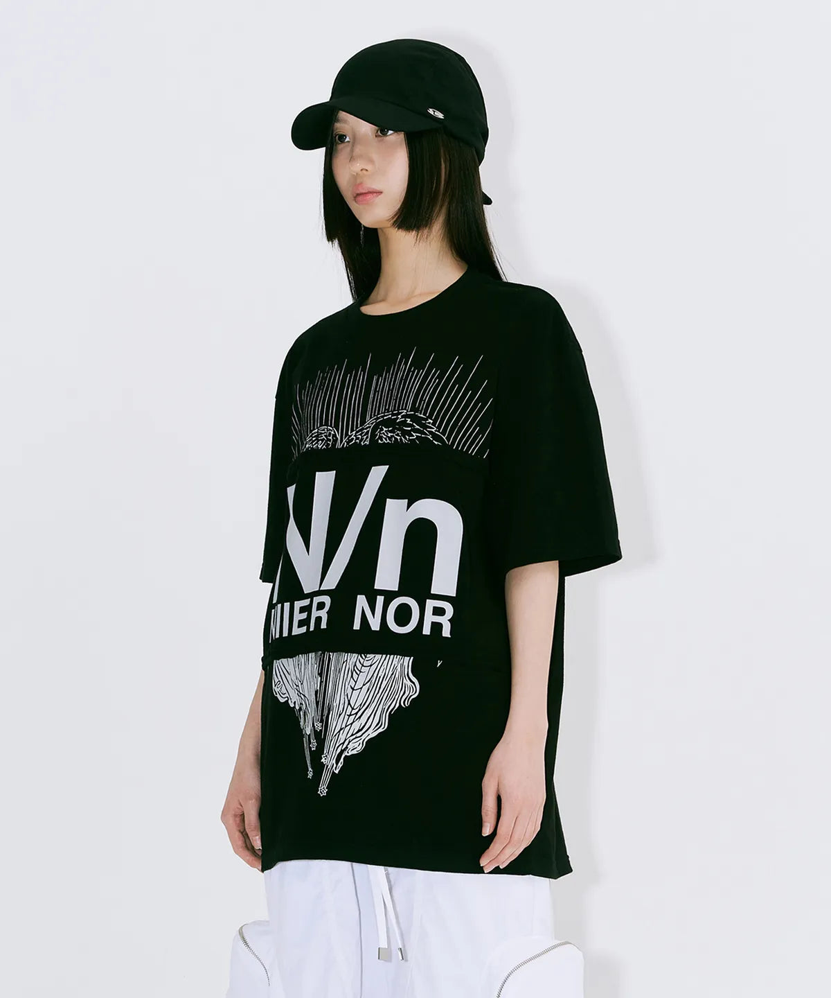 [ Pre-order ] Nier Nor NN Cut Out Tee