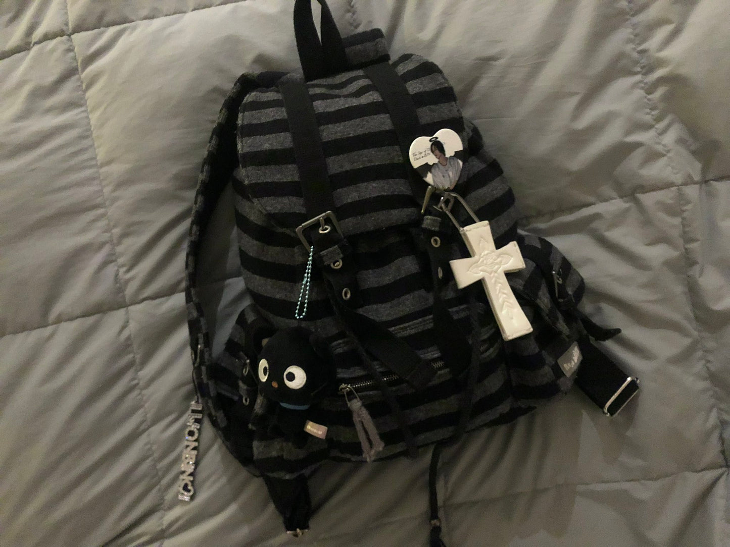 [ NJZ 同款 ] Wool Stripe Backpack